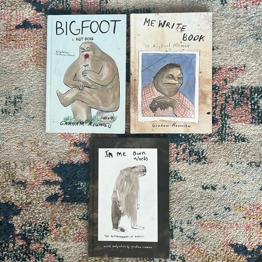 BIGFOOT Books Hard Cover Graphic Novels